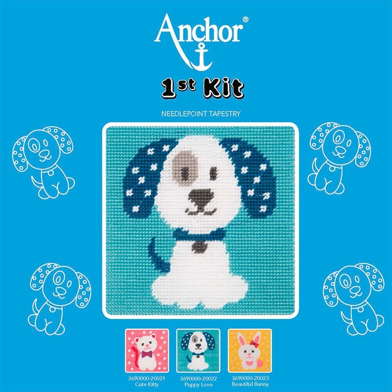 Anchor 1st Kit de Tapiceria - Puppy Love
