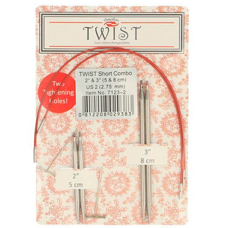 ChiaoGoo Twist Short Combo Packs - 3.75mm