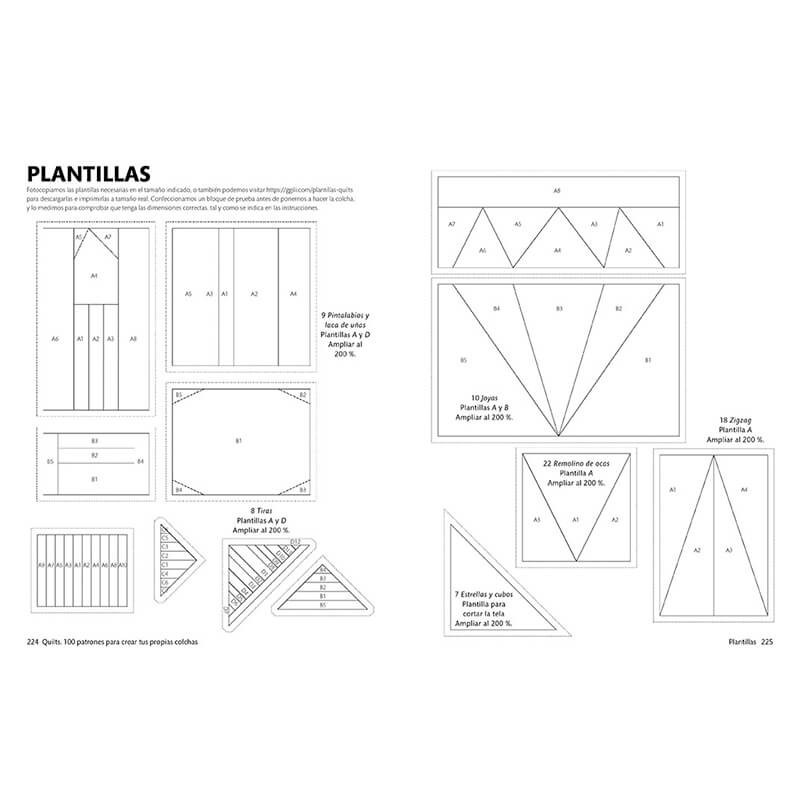 Quilts 100 Patrones para Crear tus Propias Colchas