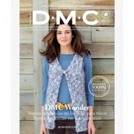 Revista DMC Nº 10 - Creaciones de Tricot y Crochet - Wonder Yarn Collection - 2018