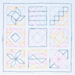 Sashiko Embroidery Kit –...