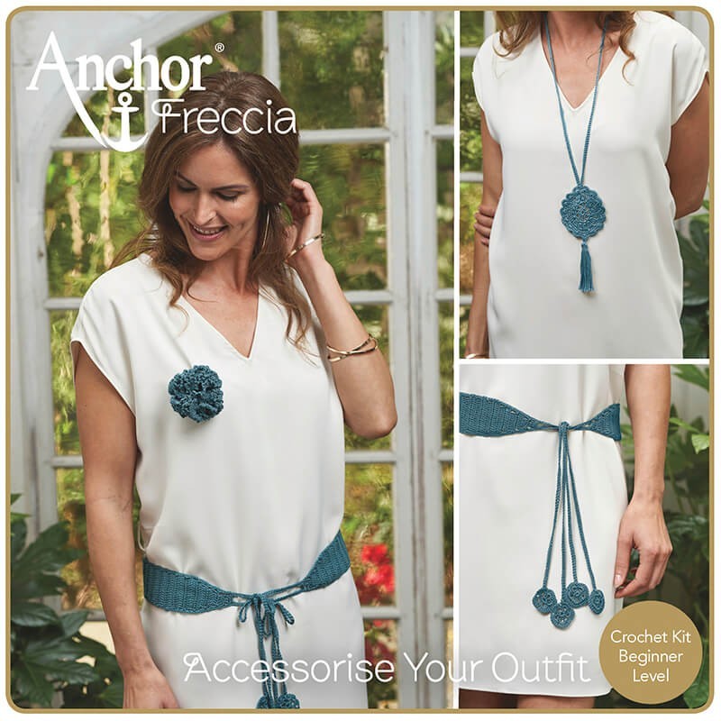 Kit de Ganchillo Summer Stripes - Accesorios - Anchor