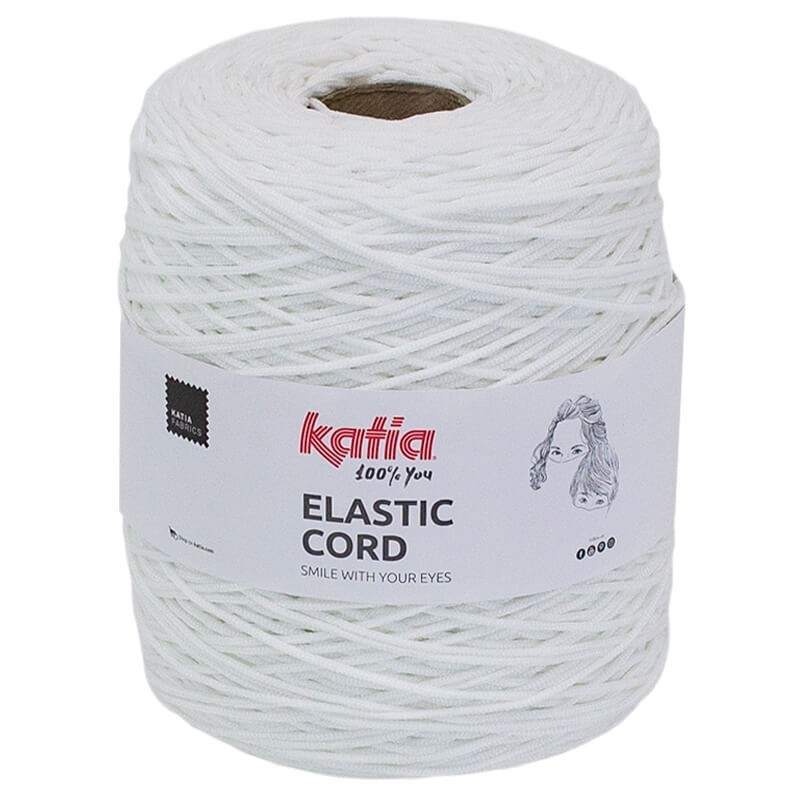 Goma Elástica Poliester Blanco