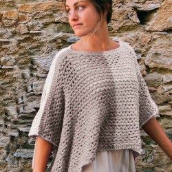 Knitting Kit Yoga Poncho -...