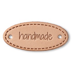Oval tag "Handmade" - Prym