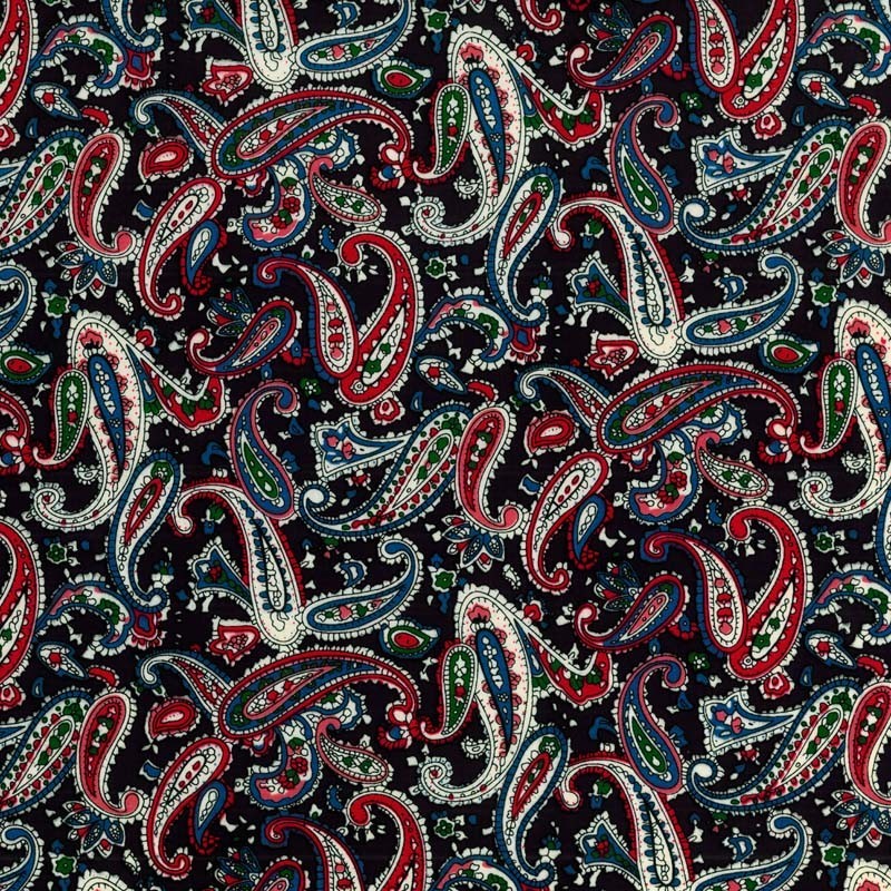 Tela Paisley - Freedom Añil Tela Paisley - Freedom Añil