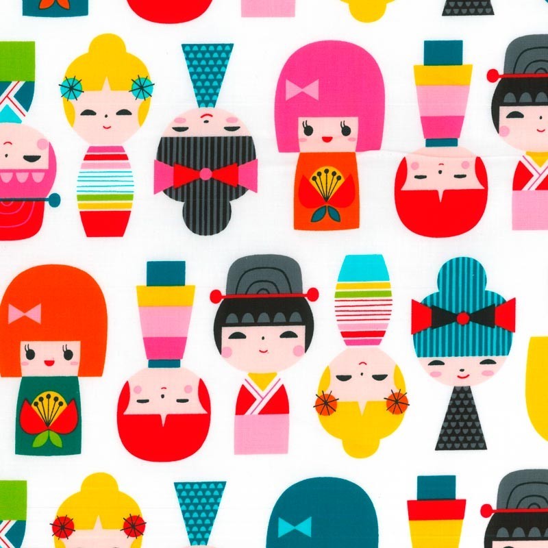 Kokeshi - Rainbow Kokeshi - Rainbow
