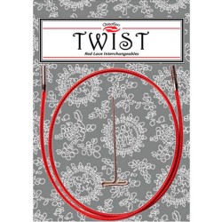 Cables Twist Red para...