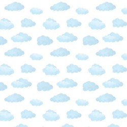 Piqué Fabric – Sky