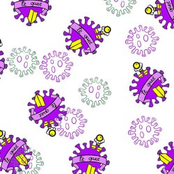 Tela Antibacteriana - Virus