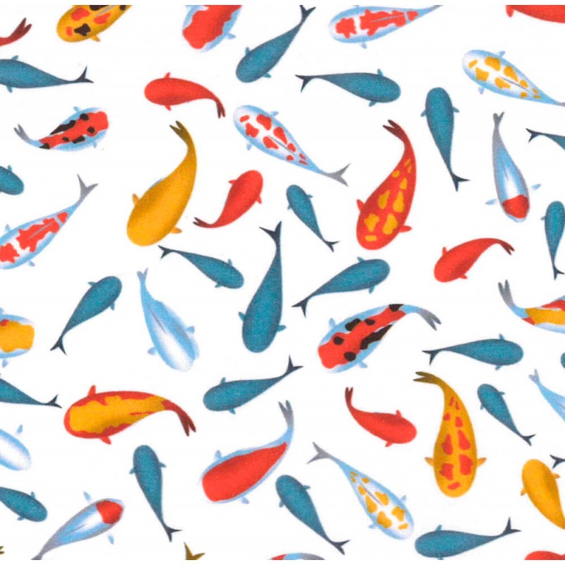 Cotton Fabric – Fish