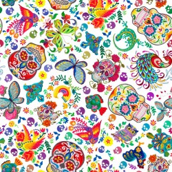 Cotton Fabric – Colourful...