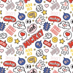 Cotton Fabric - Mickey...