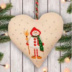 Cross Stitch Kit - Snowman...