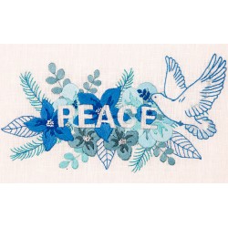 Free Embroidery Kit - Peace...