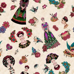Cotton Fabric – Frida