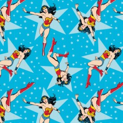 Cotton fabric - Super Woman