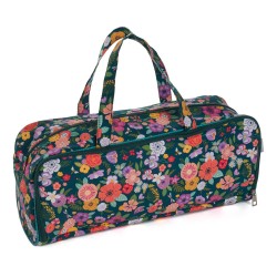 Craft bag - Floral Garden Teal