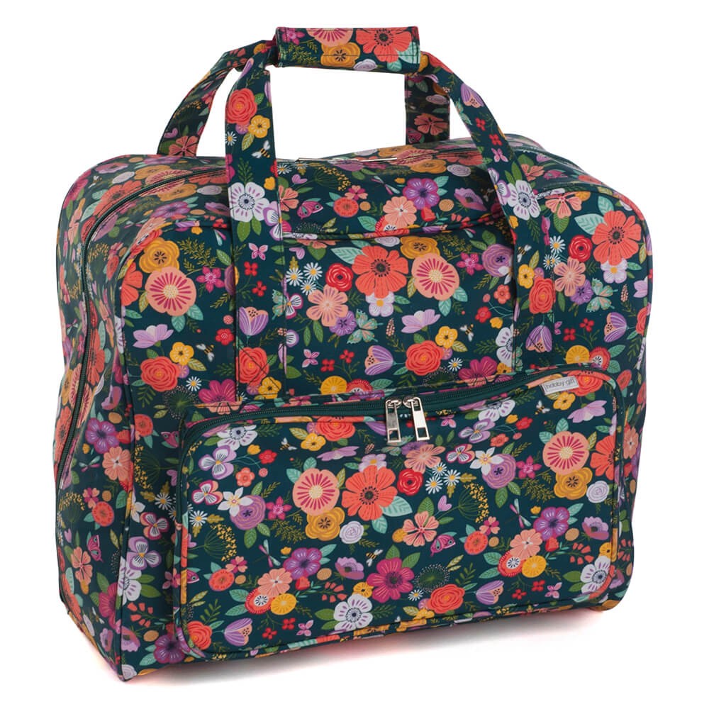 floral holdall bolsa
