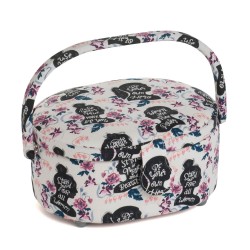 Oval Sewing Box - Empowerment