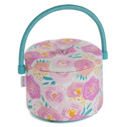 Round Sewing Box – Floral...