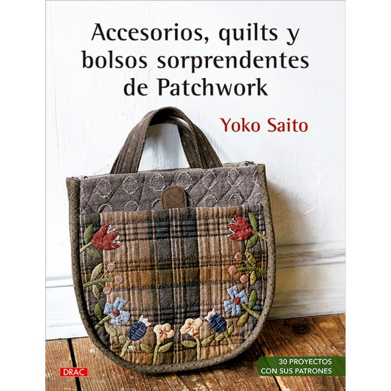 Accesorios quilts y bolsos sorprendentes de patchwork