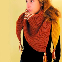 Knitting Kit - Shawl Easy -...