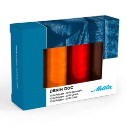 Set de Hilo Denim Amann -...
