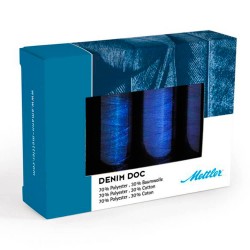 Set de Hilo Denim Amann -...