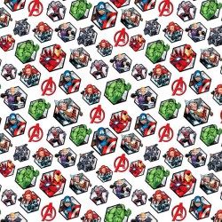 Cotton Fabric - Marvel -...