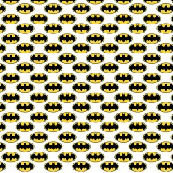 Cotton Fabric - Batman - Logo
