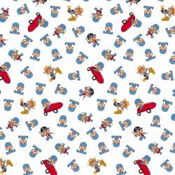 Cotton Fabric – Pocoyo – Games