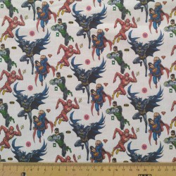 Cotton Fabric - Marvel -...