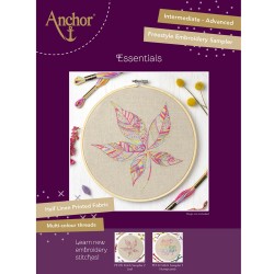 Embroidery Kit - Leaf - Anchor