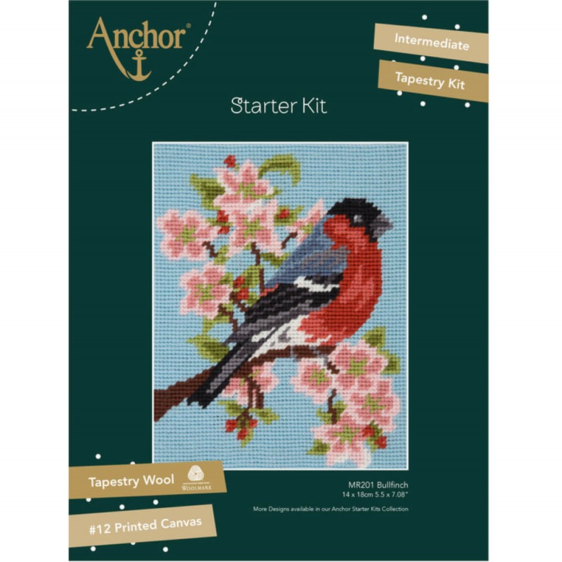 Tapestry Kit Bullfinch Blossom Anchor