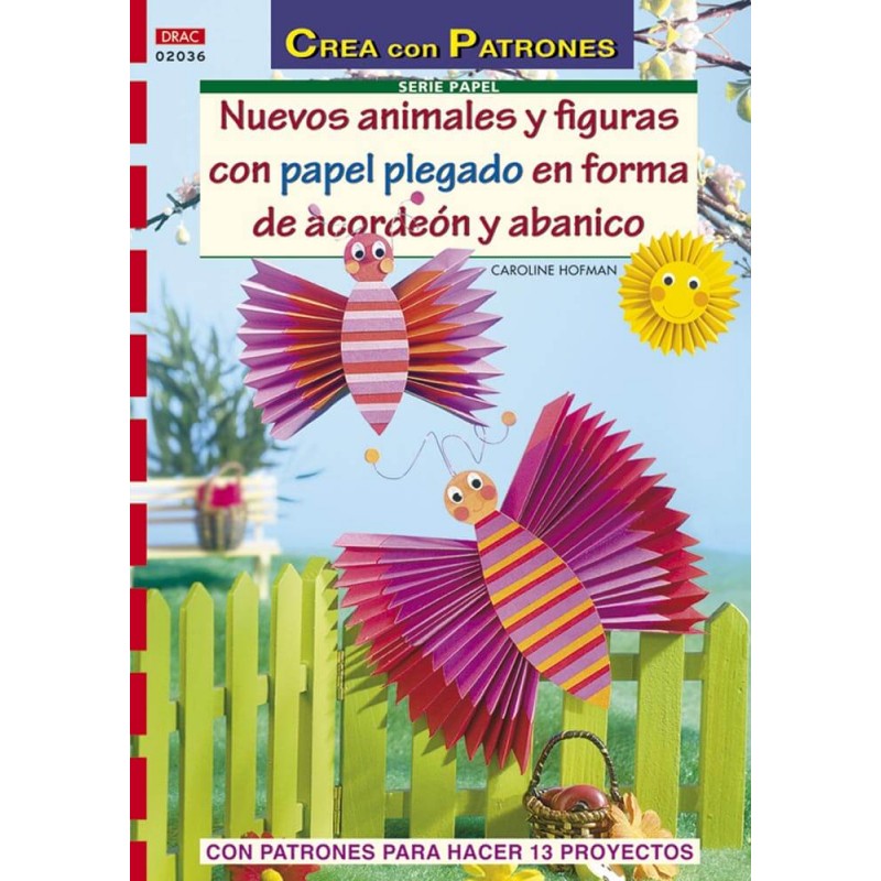 Nuevos animales y figuras con papel plegado en forma de acordeón y abanico  - Las Tijeras Mágicas