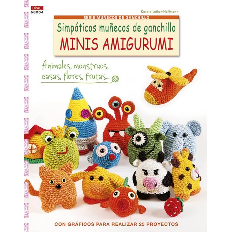 Simpáticos muñecos de ganchillo minis amigurumi