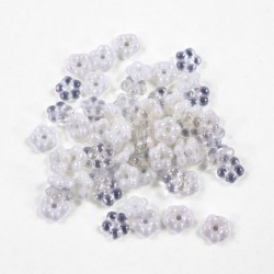 Flower-shaped beads 5 mm -...