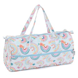 travel knitting bolsa