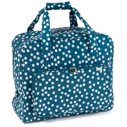 Sewing Machine Bag - Teal Spot