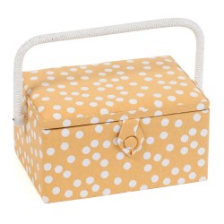 Sewing Box - Ochre Spot...