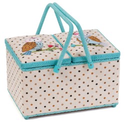 Double lid sewing box -...