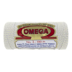 Hilo Omega Nº3 Metálico