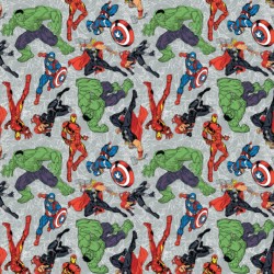 Cotton Fabric - Marvel -...