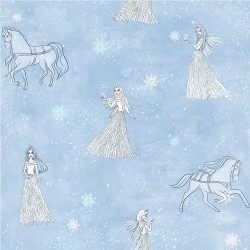 Katia Poplin Fabric – Snow...