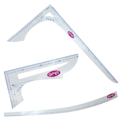 Dressmaker Ruler 3-piece...