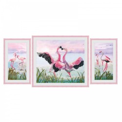Cross Stitch Kit - Flamingo...