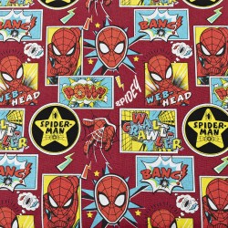 Cotton fabric - Spiderman...