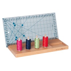 Wooden Ruler Storage Rack -...