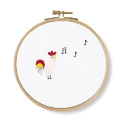 Embroidery kit - Singing...